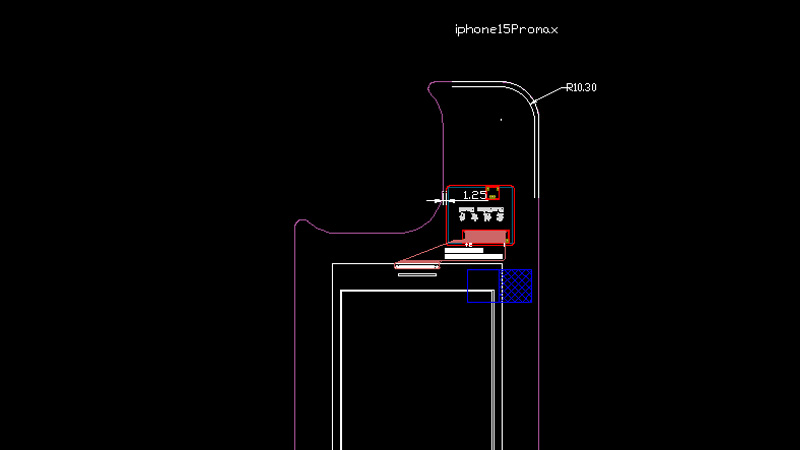 iPhone 15 pro max 墨水屏nfc手机壳 设计